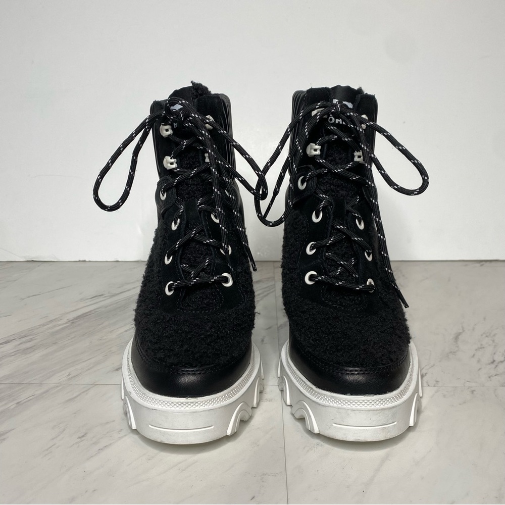 Sorel Brex Cozy Lace Up Heeled Boot 8 - Picture 2 of 15